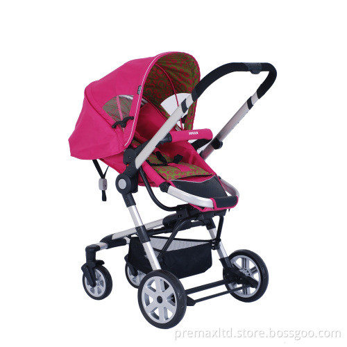2014 Hot European Aluminium Alloy Baby Stroller Can Be with Travel System 3 in 1
